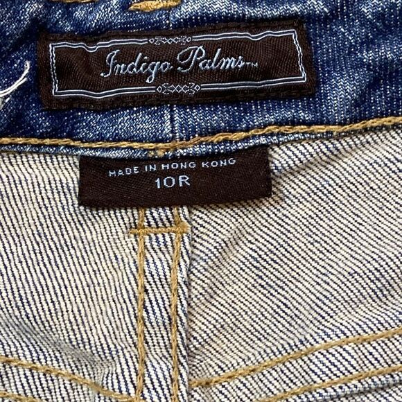 Indigo Palms Blue Relaxed Fit Jeans with Medium Wash Size 10R - Picture 7 of 10